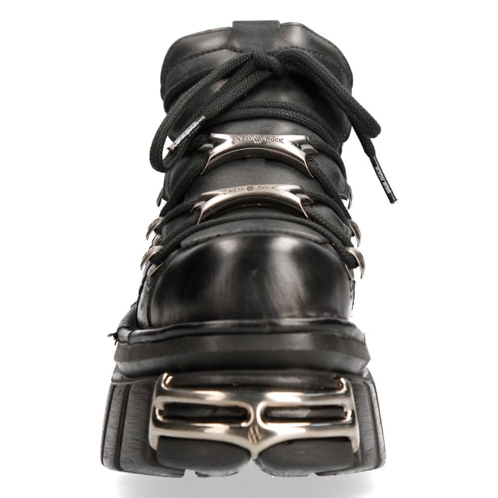 New Rock - M-120N-S27 Plateau sneakers - Zwart
